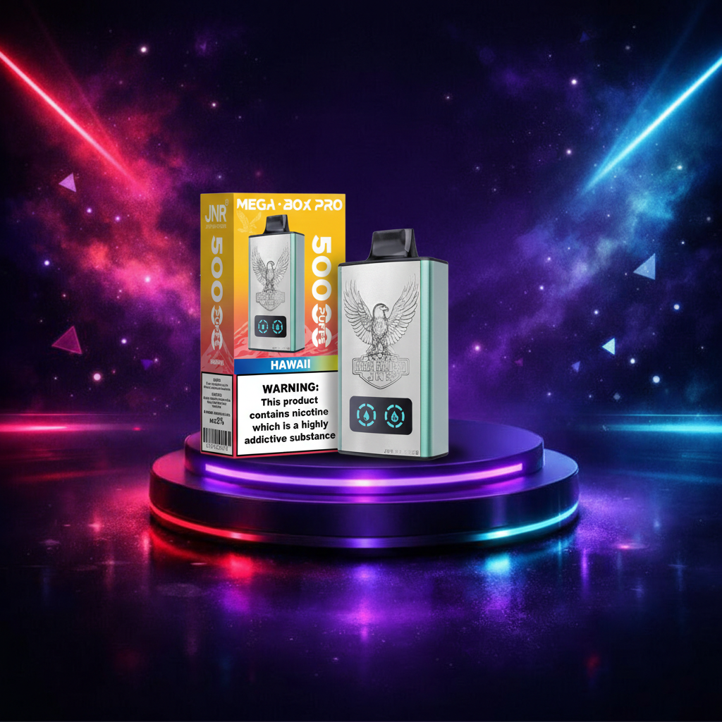 Jnr E-papieros Mega Box Pro jednorazówki 50K 50000 buchów