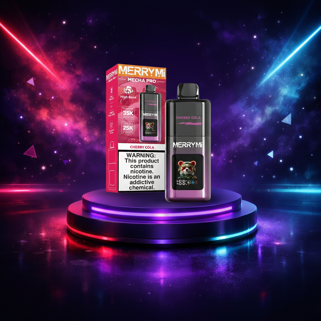 MerryMi Mecha Pro E-papieros jednorazówki 35K 35000 buchów